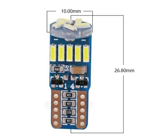 Led canbus t10 - led, 15