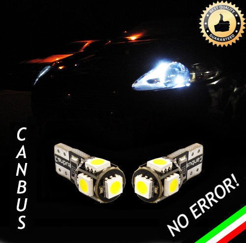 Coppia t10 w5w canbus - coppia, 5