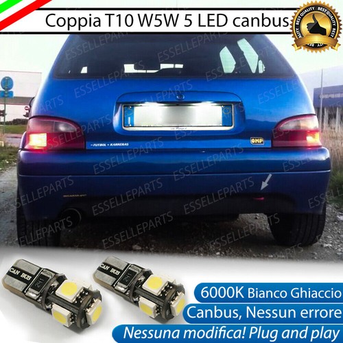 Led targa t10 w5w citroen - targa,