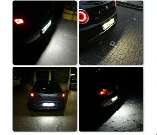 Coppia luci targa alfa - luci,
