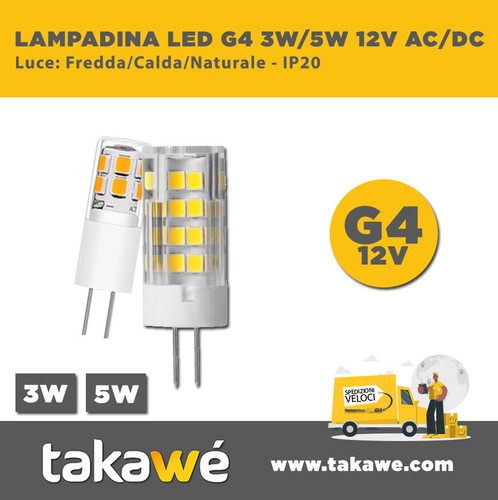 Lampadina led smd 360 - 3w/5w, 360°