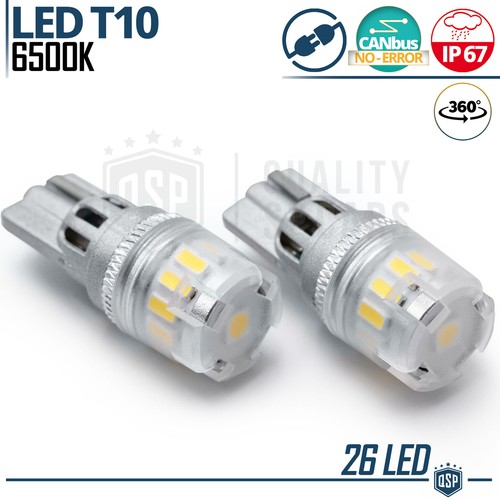 Lampadine led t10 w5w canbus - lampadine,